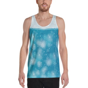 The Frozen Princess Running Costume Men&#39;s Tank Top