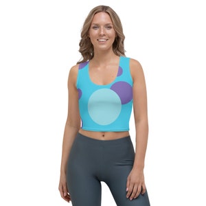 Not So Scary Monster Running Costume Crop Top