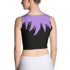 The Evil Sorceress Advisor Running Costume Crop Top image 2