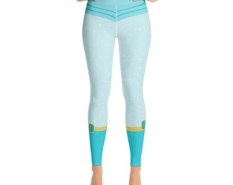 Jasmine Inspired Running Costume Yoga Leggings