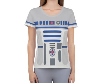 Droid Running Costume Women's Athletic T-shirt