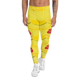 Fancy Ball Gown Belle Running Costume Men&#39;s Leggings