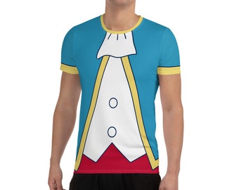 Wine and Dine Revolutionary Mouse Costume Men's Athletic T-shirt
