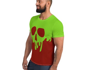Poisoned Apple Villain Running Costume Men's Athletic T Poisoned Apple Villain Running Costume Men's Athletic T