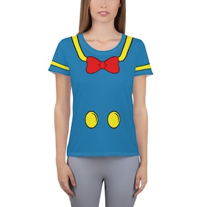 Magical Duck Running Costume Women&#39;s Athletic T-shirt