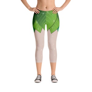 Pixie Dust Running Costume Capri Leggings