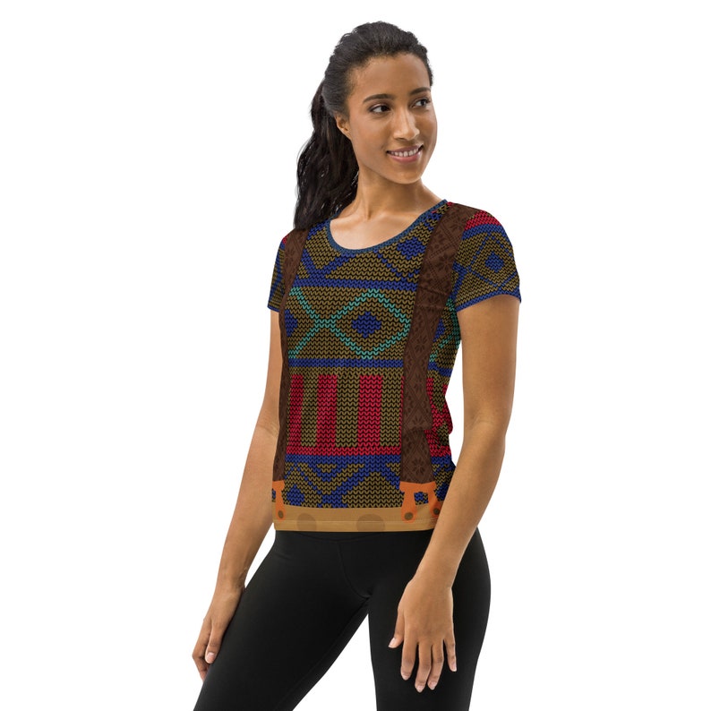 Frozen Shopkeeper Running Costume Women's Athletic T-shirt