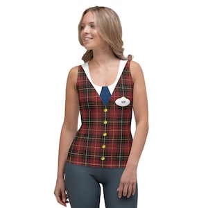 Another Guest Relations Cast Member with Name Tag! Costume Women&#39;s Tank Top