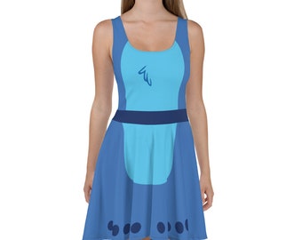 Lovable Alien Experiment Running Costume Skater Dress