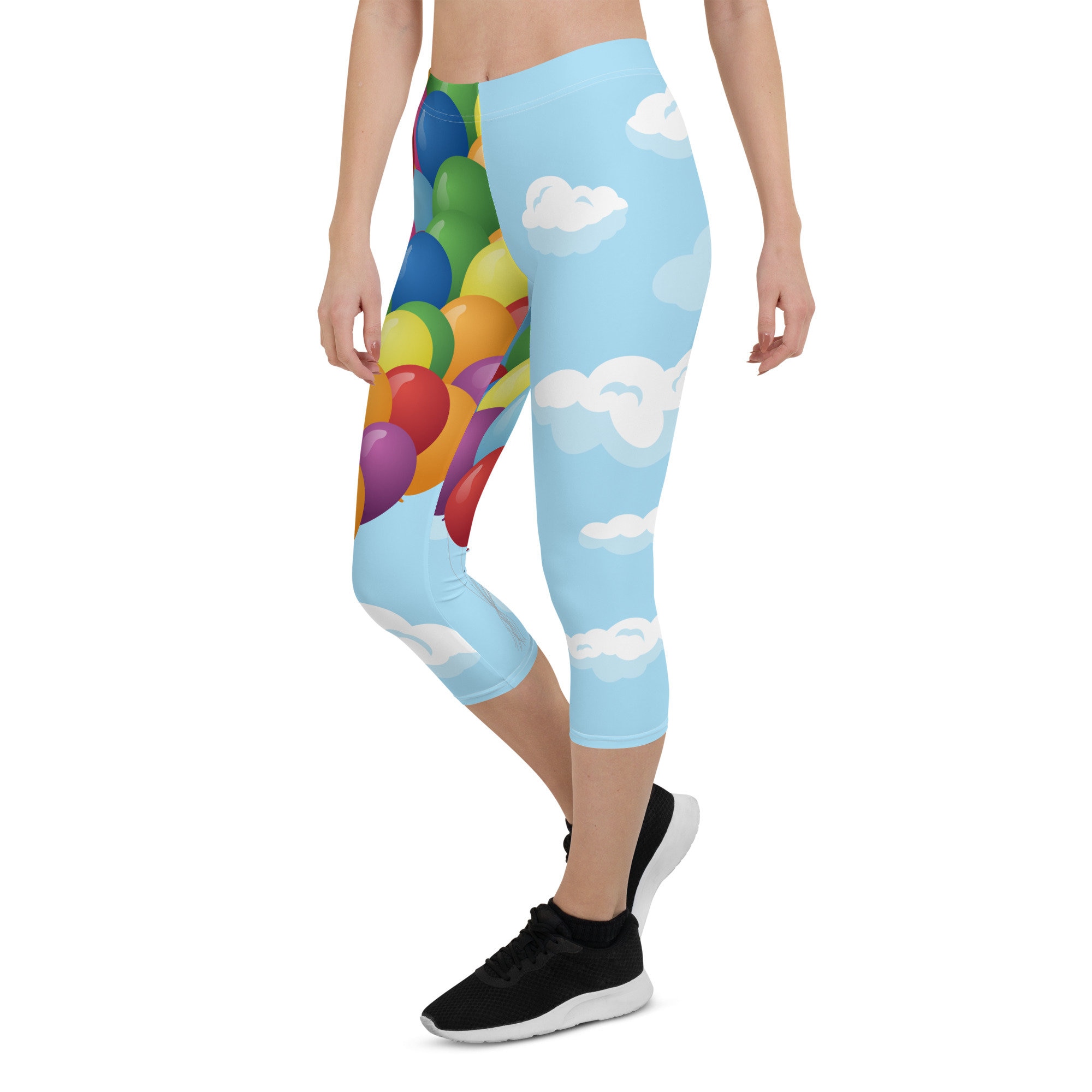 Adventure is Out There Up Running Costume Capri Leggings