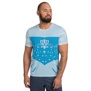 Midnight Awaits Princess Running Costume Men&#39;s Athletic T-shirt