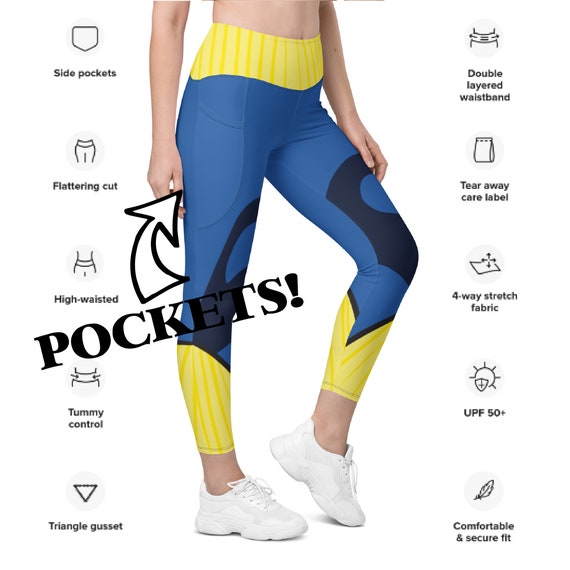 Dory Running Costume Recycled Leggings With Pockets -  Norway