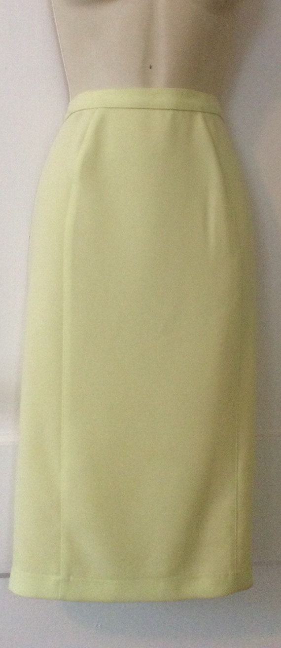 Thierry Mugler Vintage Skirt - Yellow Vintage 200… - image 2