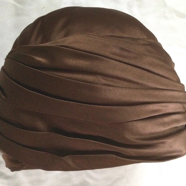 SR1001 ANTIQUE BLOOM TURBAN HAT main image 1