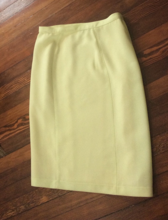 Thierry Mugler Vintage Skirt - Yellow Vintage 200… - image 5