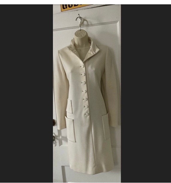 Victor Costa 1970’s Vintage Shirt Dress - Ivory Co