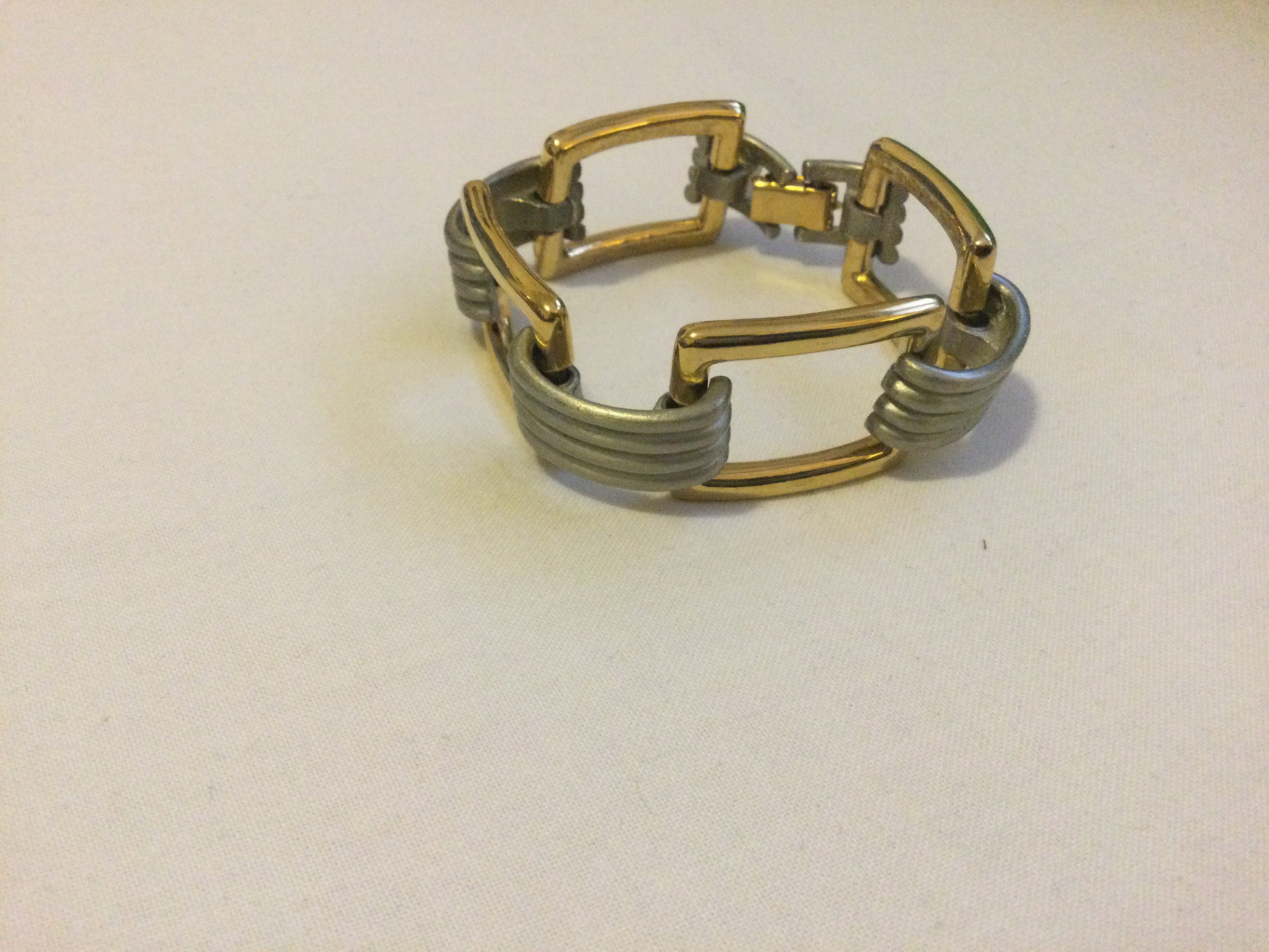 Bracelet Vintage Pierre Cardin - Ancien, En Argenté - Bon état Général