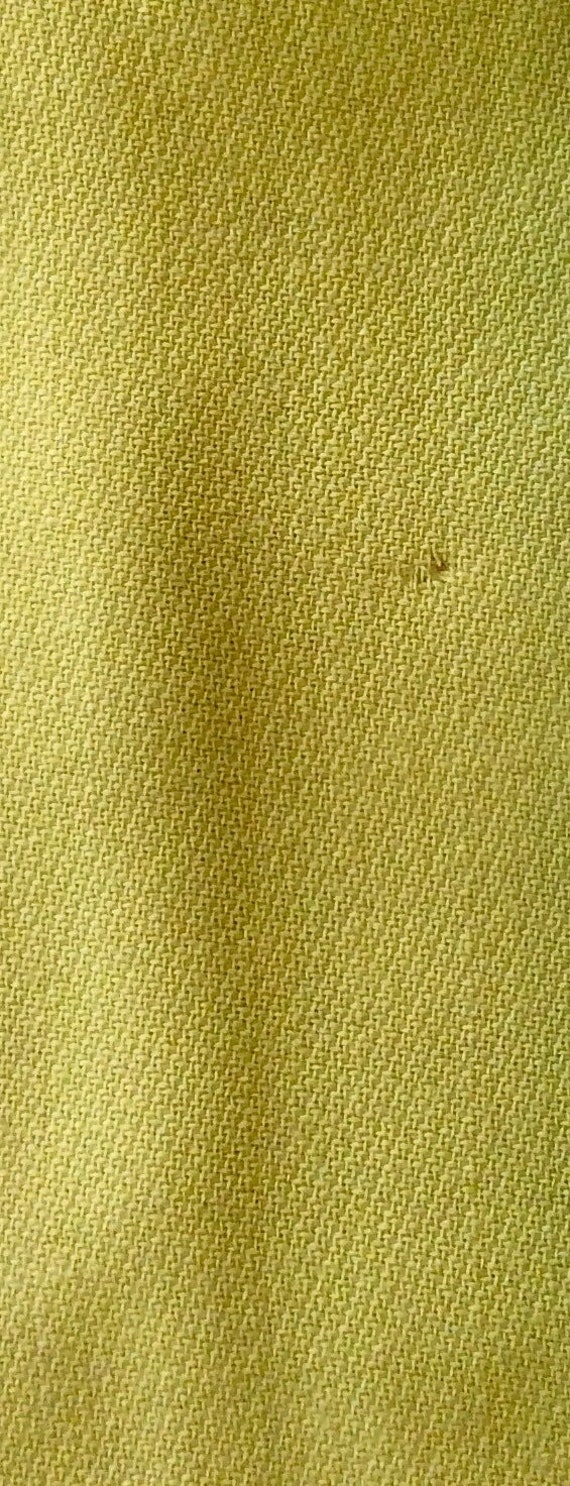 Gianni Versace Vintage Wool Skirt - Yellow 1980’s… - image 3