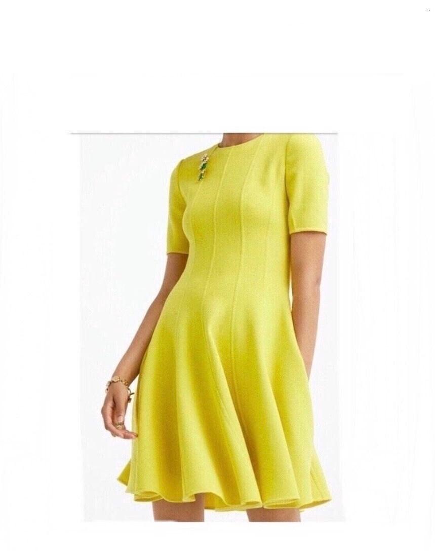 paneled fit and flare dress Kelli Dots Sleeveless Fit And Flare Dress main image 1