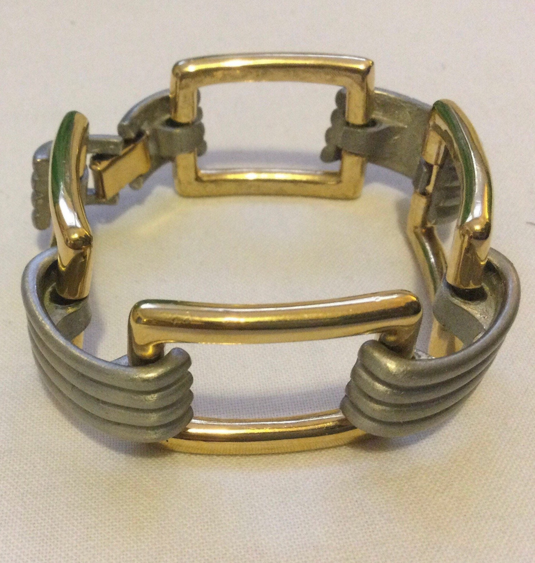 Pierre Cardin Vintage 1980s chain bracelet in gold... | Depop vintage pirerre cardin bracelet display picture 1