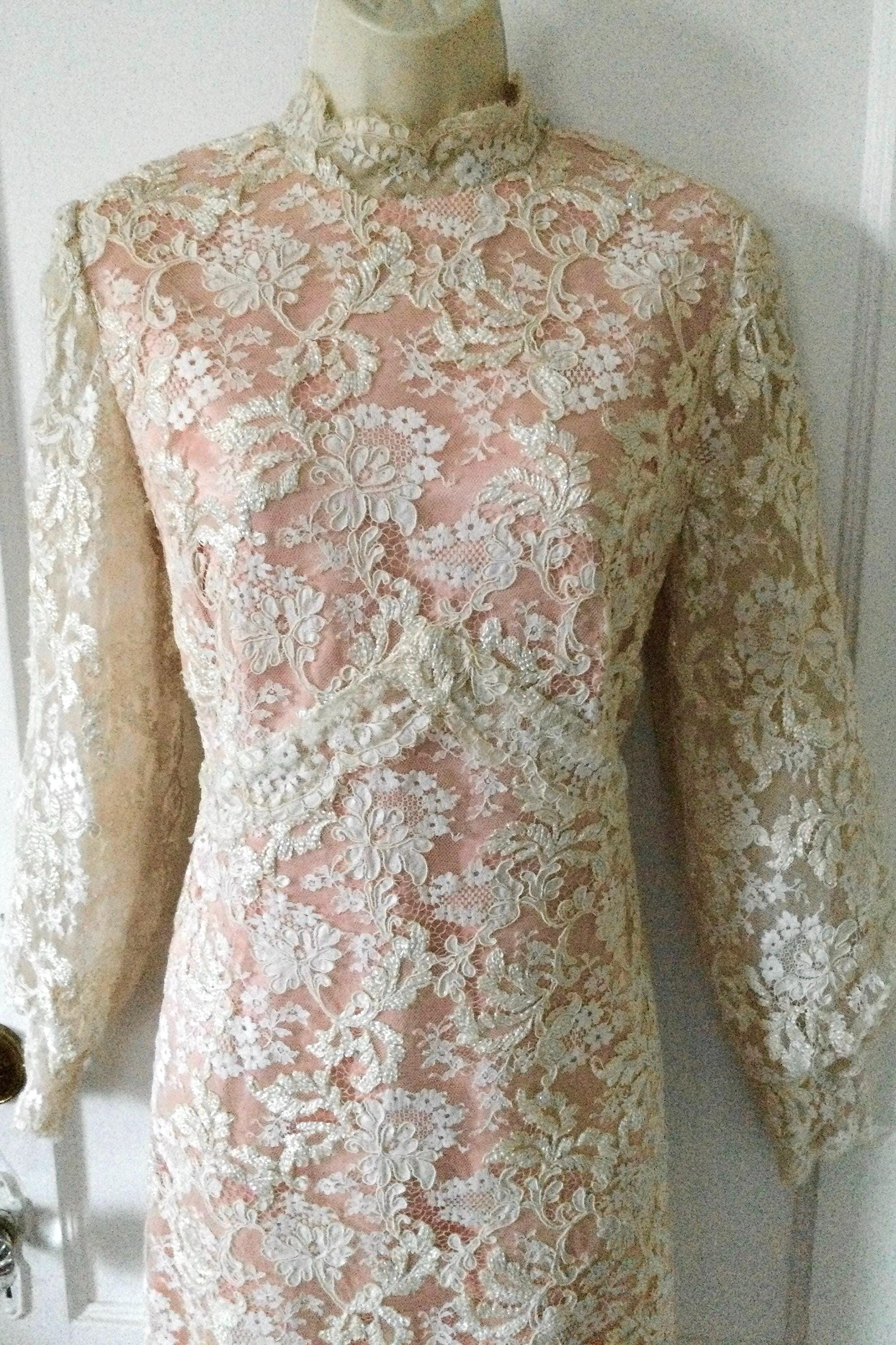 Vintage Lace Maxi Dress