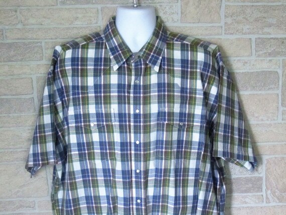 mens wrangler short sleeve shirts