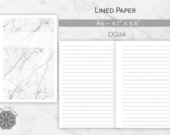 lined paper etsy