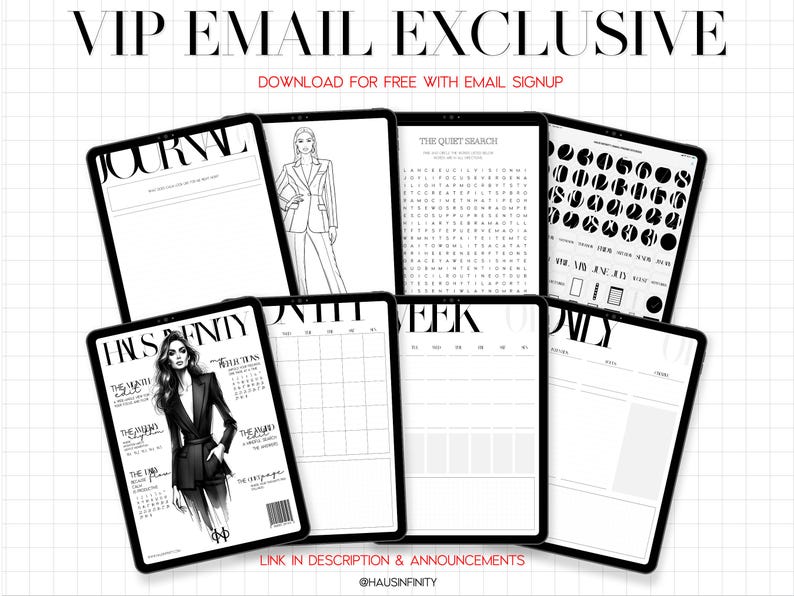 2026 & 2027 Mini Calendar Digital Stickers V1, Editorial Minimal ...