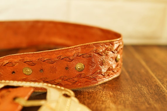 vintage belt, ethnic belt, handmade belt - image 3