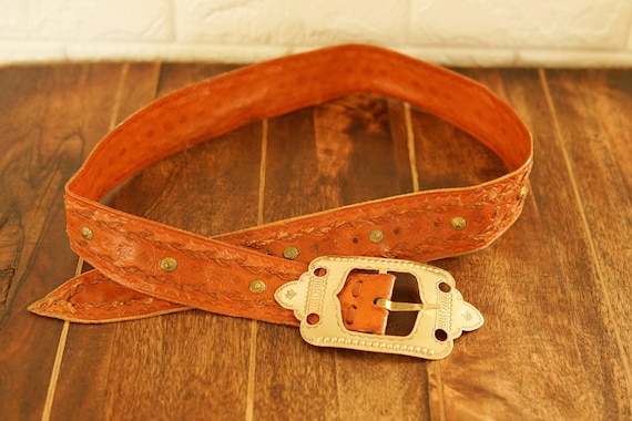 vintage belt, ethnic belt, handmade belt - image 1