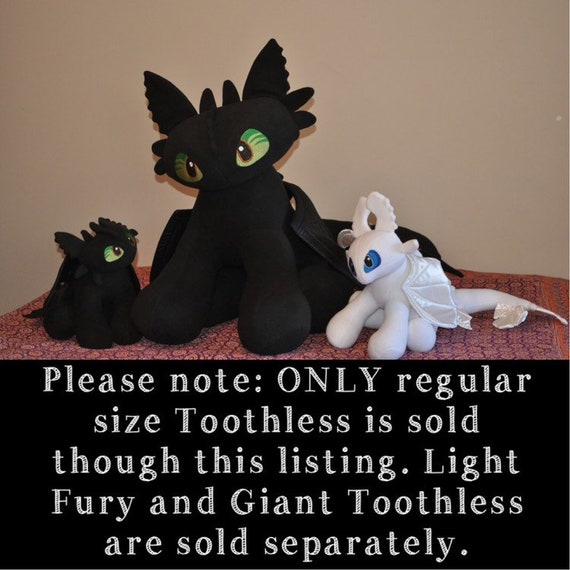 giant toothless plush