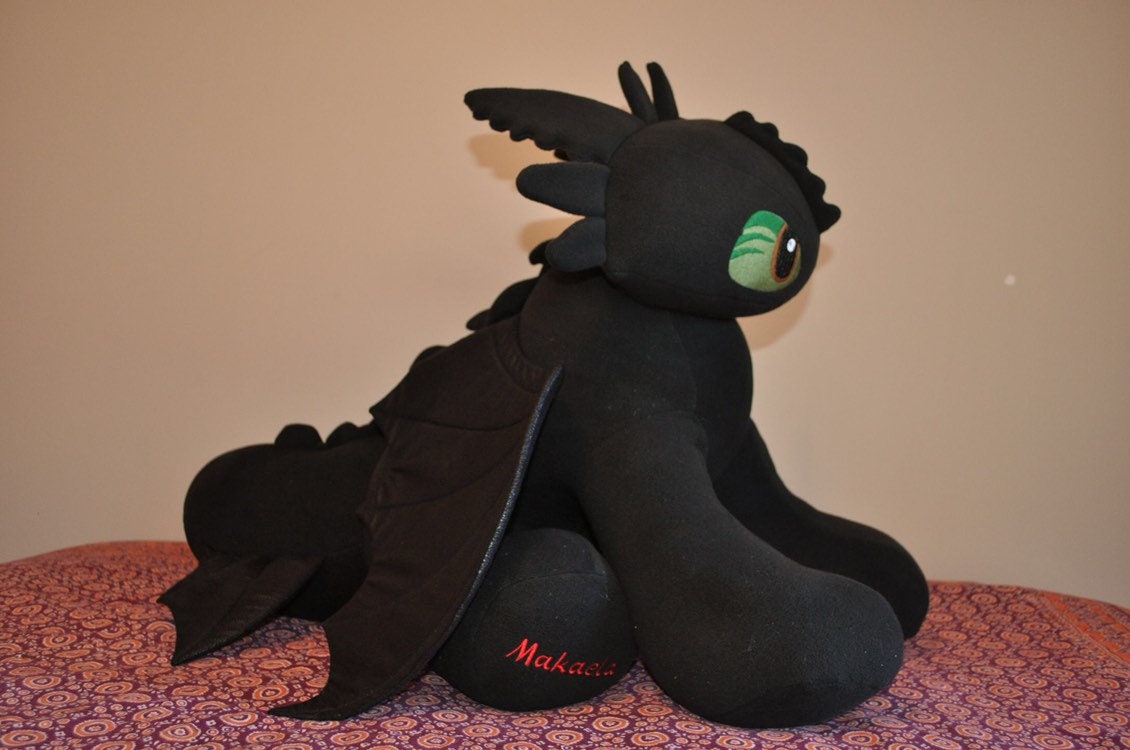 Giant Toothless/toothless Plush/how to Train Your Dragon - Etsy New Zealand Giant Toothless/toothless Plush/how to Train Your Dragon - Etsy New Zealand