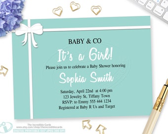 Tiffany Co Invite Etsy