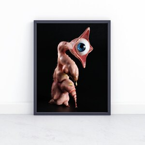 Oddity Art Print, &quot;Ziplorp&quot;