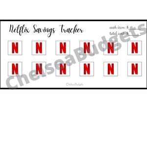 Printable Subscription Tracker