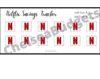 Printable Subscription Tracker