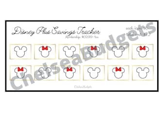 Printable Subscription Tracker