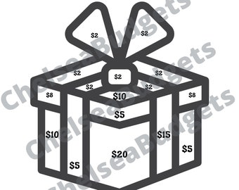 Birthday savings challenge for cash stuffing