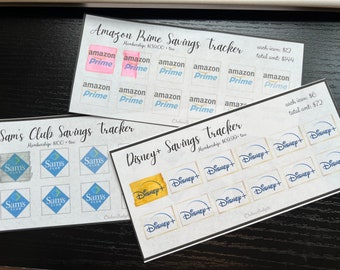Printable Subscription Trackers