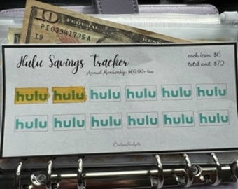 Printable HULU Tracker