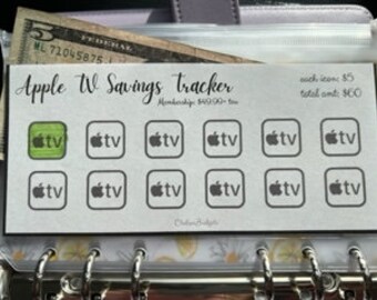 Printable Apple TV Tracker