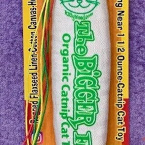 BIGGER FATTY Catnip Cat Toy! Organic, Catnip Kicker, Cat Nip Joint, All Natural Cat Toys, Best Cat Toys, Homemade, Funny Gift, Kitty