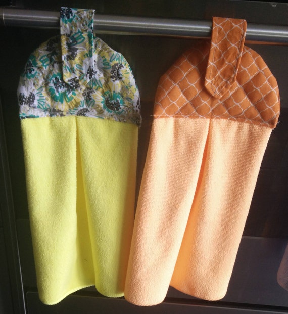 Hand Towels With Velcro Loop Etsy
