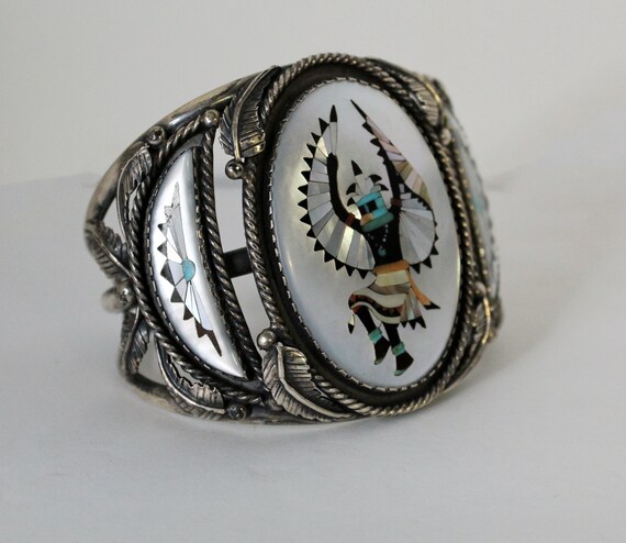 Eagle Dancer Inlay Cuff - image 2