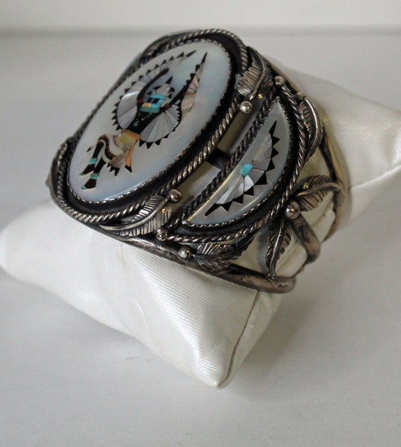 Eagle Dancer Inlay Cuff - image 10