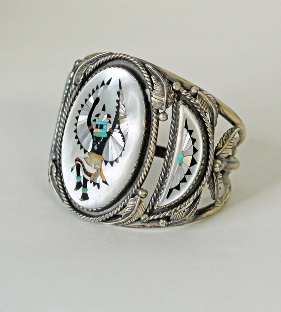 Eagle Dancer Inlay Cuff - image 4