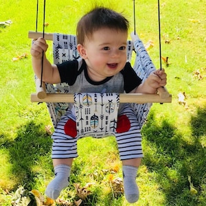 Baby Fabric Swing. Indoor/Outdoor Baby/Todler Swing.