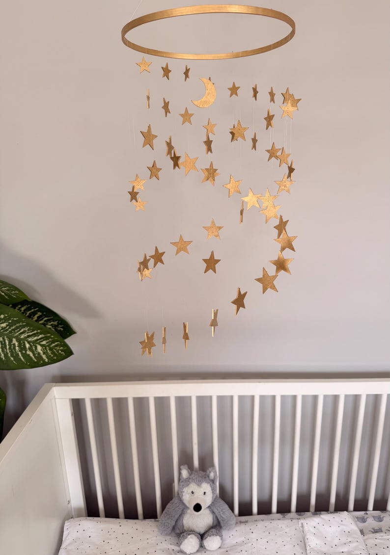 Moon And Stars Nursery Decornull