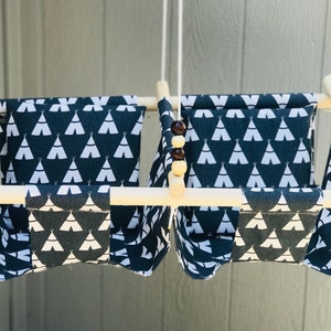 100% Cotton Twin Babies Fabric Swing.  Double Indoor/Outdoor Baby/Toddler Swing with a Pillow