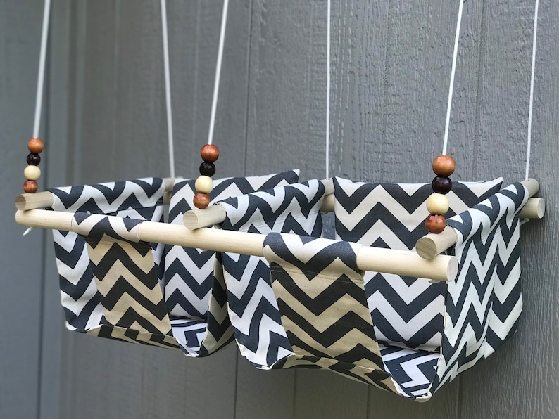 Twin Babies Fabric Swing Double Indoor Outdoor Baby Todler Swing With A Pillow